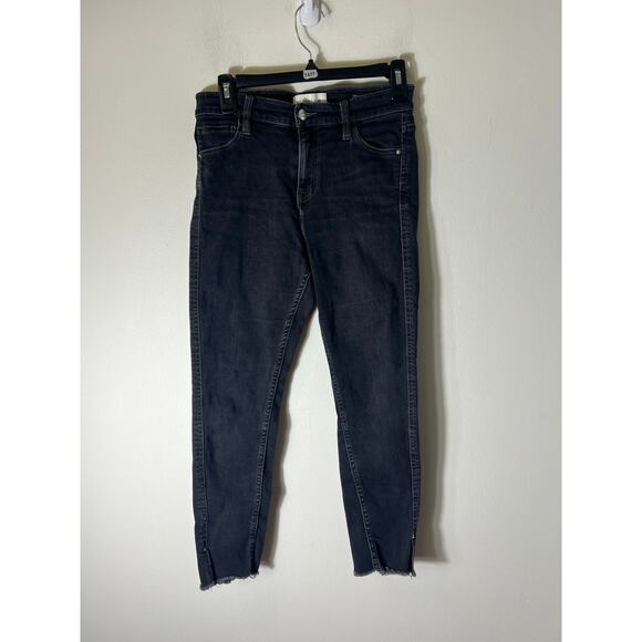 Stonefield Conrad Ankle High Rise Black Denim Sz 27x25 - Picture 1 of 4